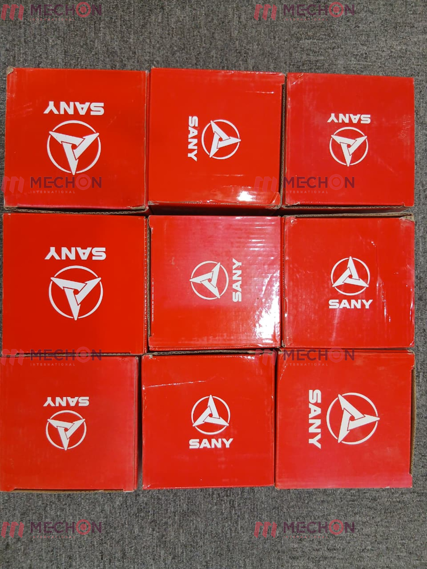 SANY Spare Parts Delivered to Qatar 